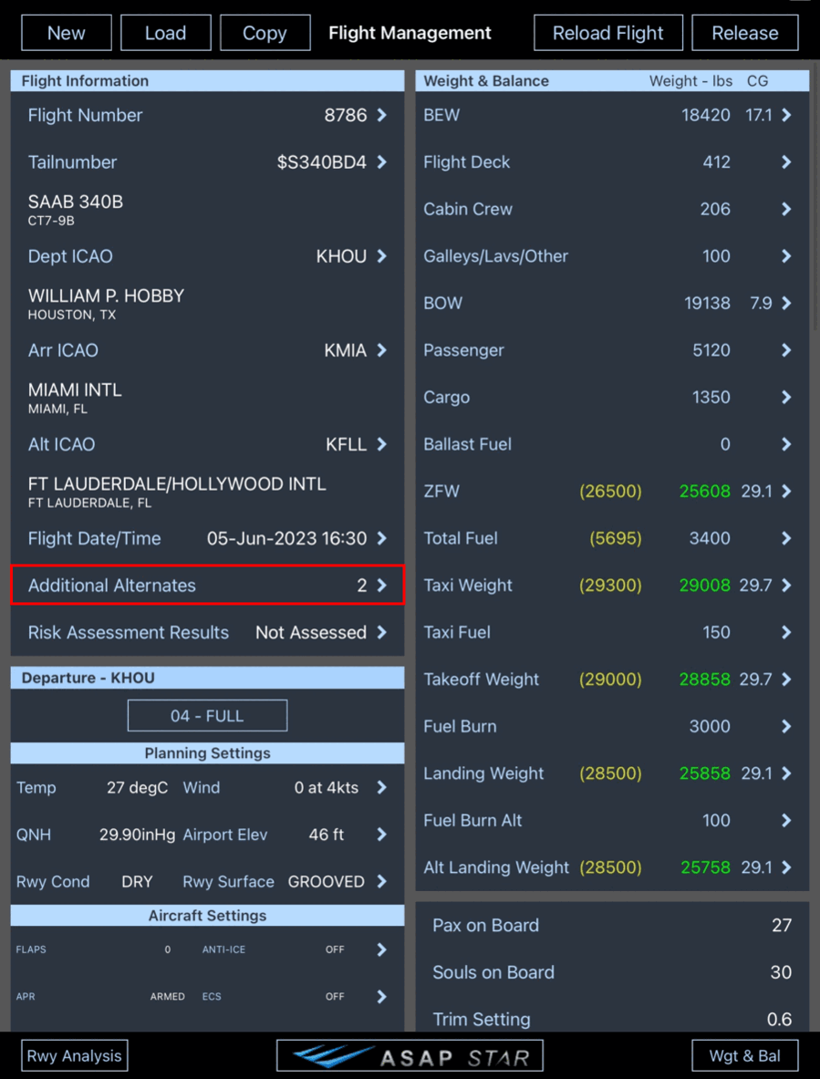 New Feature: Additional Alternates